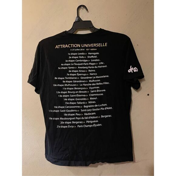 Le Tour De France T-Shirt sz M 2014 Cycling Sports Bicycle Merchandise - Picture 3 of 5